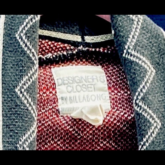 Billabong long vibrant Southwestern sweater with fringe - Picture 5 of 14